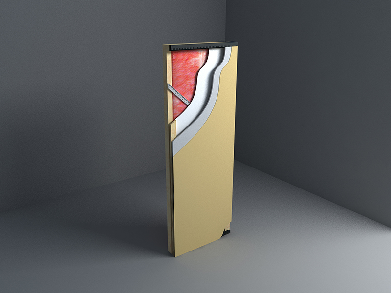 SPF interiérové ​​rámové stenové panely